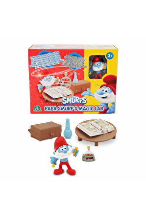 Şirinler Figür ve Oyun Seti Şirin Baba Ve Sihir Laboratuvarı The Smurfs 2 Şirin Baba Figürü