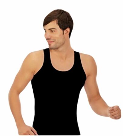 5 ADET ERKEK % 100 PAMUK LİKRALI SPORCU ATLETİ (RAMBO ATLETİ)