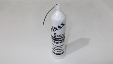 LEHİM TELİ , TÜP LEHİM 5 KANAL PASTALI LEHİM TELİ