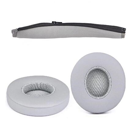 Beats Solo 2 Wireless Solo 3 Uyumlu Kafa Bandı ve Kulaklık Pedi Seti