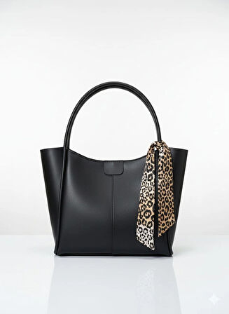 Kadın Fular Detaylı Omuz Çanta