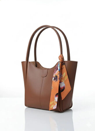 Kadın Fular Detaylı Omuz Çanta