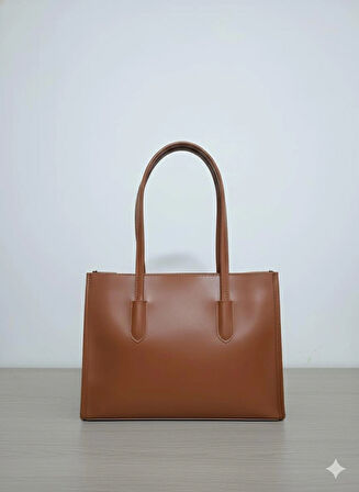 Kadın Büyük Boy Tote Suni Deri Kol ve Omuz Çantası