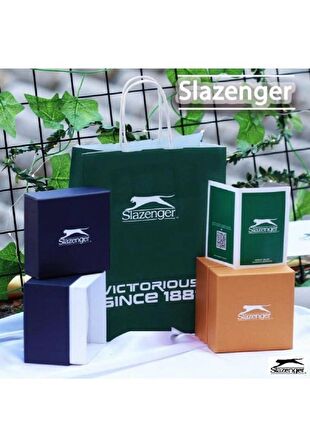 Slazenger Çelik Kordon 30 Mt Suya Dayanıklı Kadın Kol Saati+Bileklik BSL.09.2258.3.05