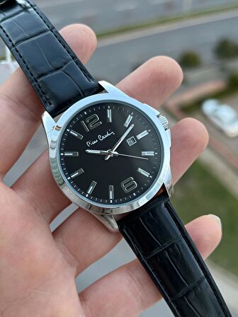 Pierre Cardin Deri Kordon 30 Mt Suya Dayanıklı Erkek Kol Saati EPC800091F103