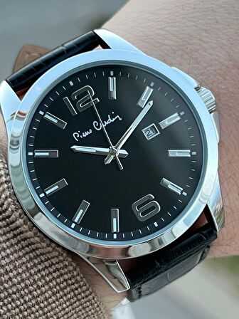 Pierre Cardin Deri Kordon 30 Mt Suya Dayanıklı Erkek Kol Saati EPC800091F103