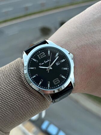 Pierre Cardin Deri Kordon 30 Mt Suya Dayanıklı Erkek Kol Saati EPC800091F103