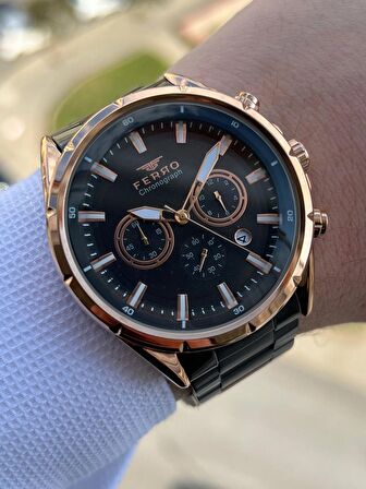 İç Fonksiyonları Aktif Chronograph 30 Mt Su Geçirmez Erkek kol Saat xf001