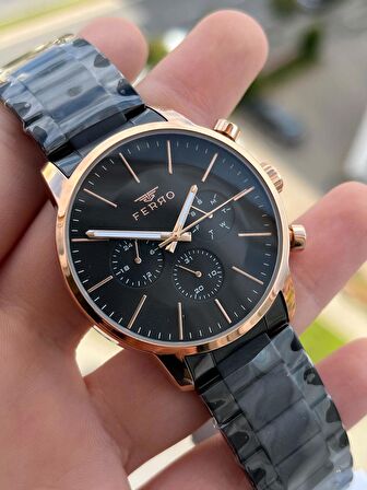 İç Fonksiyonları Aktif Chronograph 30 Mt Su Geçirmez Erkek kol Saat xf008