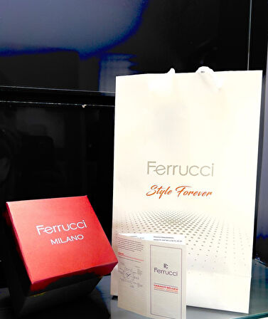 Ferrucci Çelik Kordon 2 Yıl Garantili Yeni Sezon 30 Mt Suya Dayanıklı Kadın Kol Saati B.03412.M01