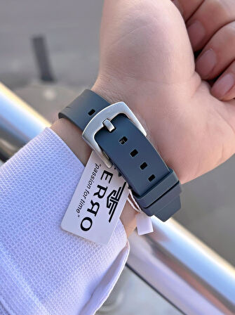 Ferro Silikon Kordon 5 Atm Suya Dayanıklı Fonksiyonları Aktif Spor Gençlere Özel Erkek Saati 1140.M2