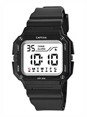 Captiva Digital 3 Atm Suya Dayanıklı Işık+Alarm+Kronometre+Takvimli Çoçuk Kol Saati CP.YN.25.05