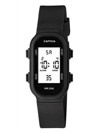 Captiva Digital 3 Atm Suya Dayanıklı Işık+Alarm+Kronometre+Takvimli Çoçuk Kol Saati CP.YN.25.07