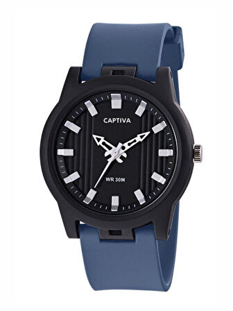 Captiva 30 mt Suya Dayanıklı Analog Silikon Kordonlu Çoçuk Kol Saati CP.YN.25.24