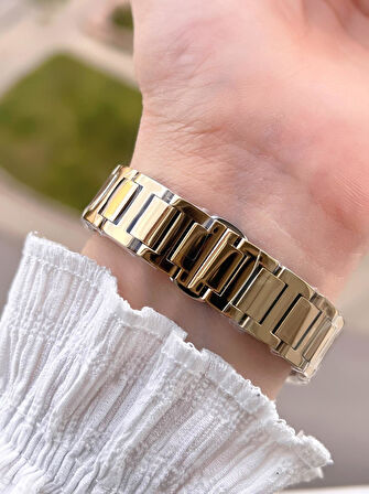 Jg.Polo Club Çelik Kasa & Kordon Kararma Ve Renk Atma Yapmaz Kadın Kol Saati+Bileklik JG02242.1