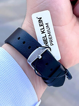 Daniel Klein Deri Kordon 3 Atm Suya Dayanıklı Nişan Ve Damat İçin Erkek Kol Saati EDK.13668-2
