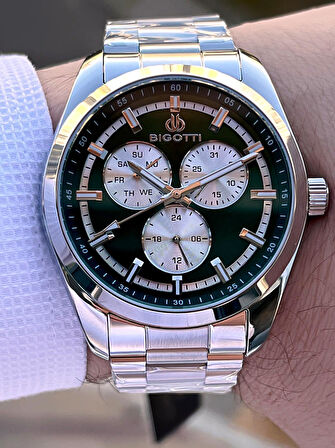 Bigotti Özel Kutulu Nişan Ve Damat Saati 2 Yıl Garantili İç Fonksiyonları Aktif Erkek Kol Saati XB04