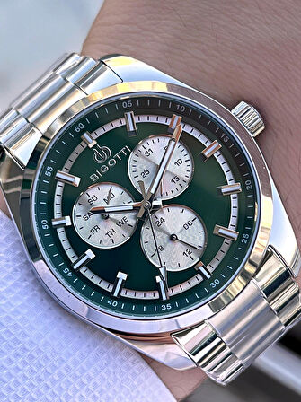 Bigotti Özel Kutulu Nişan Ve Damat Saati 2 Yıl Garantili İç Fonksiyonları Aktif Erkek Kol Saati XB04