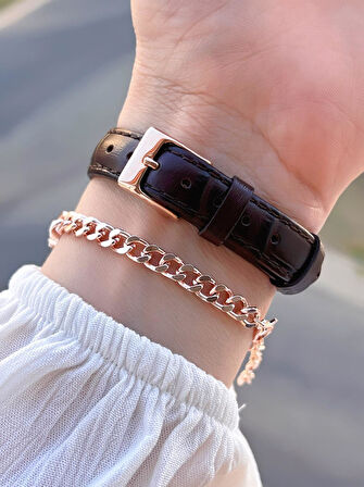 Lee Cooper Deri Kordonlu 3 Atm Suya Dayanıklı 2 Yıl Garantili Kadın Kol Saati BLC08191.431