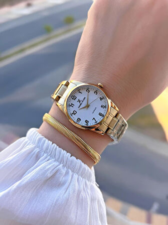 Daniel Klein Rakamlı Kadran 3 Atm Suya Dayanıklı 2 Yıl Garantili Kadın Kol Saati+Bileklik KN046.DK1