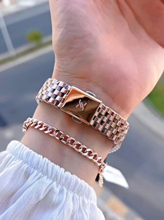 Daniel Klein Özel Kesme Camlı 3 Atm Suya Dayanıklı 2 Yıl Garantili Kadın Kol Saati+Bileklik V92601.8