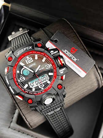 Joefox Küçük Kasa Digital Ve Analog 2 Yıl Garantili Kronometre+Takvim+Alarm+Çoçuk Kol Saati JE.CBK21