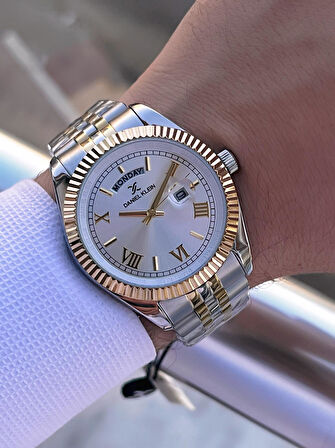 Daniel Klein Çelik Kordon 3 Atm Suya Dayanıklı 2 Yıl Garantili Erkek Kol Saati MY03