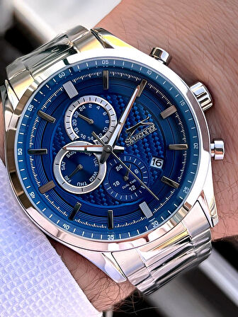 Slazenger İtalyan Tasarım Bileklik Hediyeli 2 Yıl Garantili 10 Atm Çelik Erkek Kol Saat ESL.N1936.2