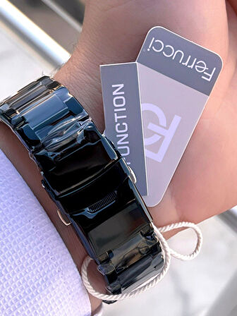 Ferrucci 2 Yıl Garantili Çelik Kordon İç Kadran Özellikleri Aktif 3 Atm Erkek Kol Saati EF.03372.02