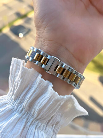 Raymond 2 Yıl Garantili Çelik Kasa Ve Kordon Kararma Renk Atma Yapmaz 5 Atm Kadın Kol Saati 611189.2