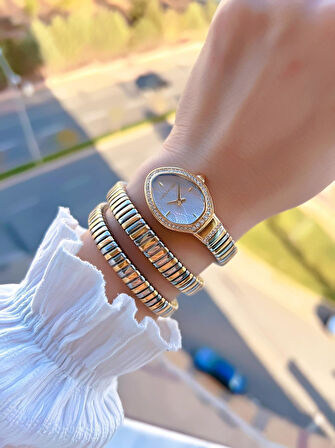 U.S.Polo Assn. Çelik Kordon Ve Kasa Kararma Renk Atma Yapmaz 2 Yıl Garantili Kadın Kol Saati MDL.04