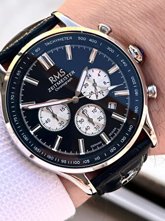 Romanson Deri Kordon İç Fonksiyonları Aktif 5 Atm Suya Dayanıklı Erkek Kol Saati AG1578.02