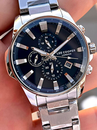 Lee Cooper İtalyan Tasarım Bileklik Hediyeli 2 Yıl Garantili 5 Atm Erkek Kol Saati ELC.08327.370