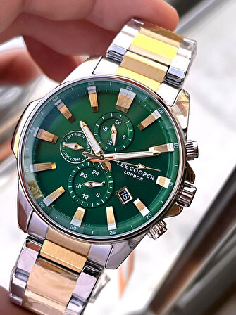 Lee Cooper İtalyan Tasarım Bileklik Hediyeli 2 Yıl Garantili 5 Atm Erkek Kol Saati ELC.08327.270