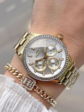 Slazenger İç Kadran Fonsiyonları Aktif 5 Atm Suya Dayanıklı Spor Kadın Kol Saati BSL.2069.M5