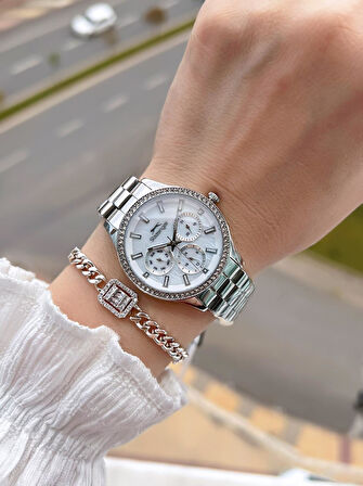 Slazenger İç Kadran Fonsiyonları Aktif 5 Atm Suya Dayanıklı Spor Kadın Kol Saati BSL.2069.M1