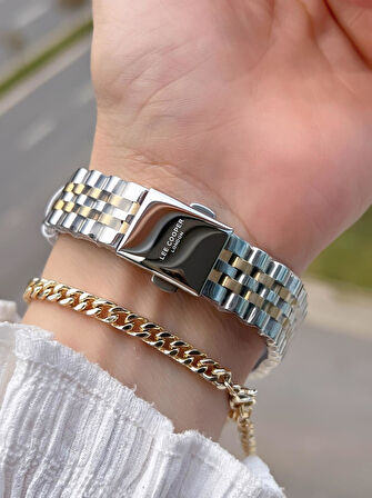 Lee Cooper Çelik Kordonlu 3 Atm Suya Dayanıklı 2 Yıl Garantili Kadın Kol Saati BLC08323.230