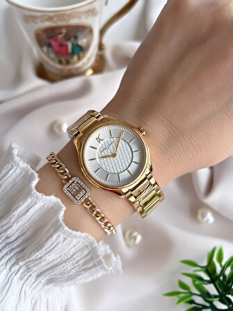 Pierre Cardin Çelik Kasa Ve Kordon 2 Yıl Garantili 3 Atm Suya Dayanıklı Kadın Kol Saati RL.M002.3