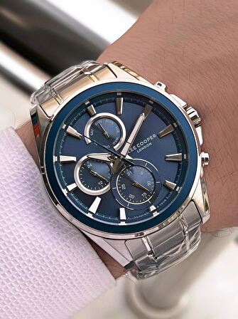 Lee Cooper Premium NişanVe Damatlara Özel 2 Yıl Garantili 5 Atm Erkek Kol Saati+Bileklik E.08249.390