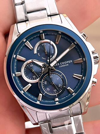 Lee Cooper Premium NişanVe Damatlara Özel 2 Yıl Garantili 5 Atm Erkek Kol Saati+Bileklik E.08249.390
