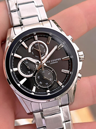 Lee Cooper Premium NişanVe Damatlara Özel 2 Yıl Garantili 5 Atm Erkek Kol Saati+Bileklik E.08249.350