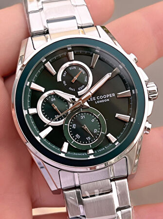 Lee Cooper Premium NişanVe Damatlara Özel 2 Yıl Garantili 5 Atm Erkek Kol Saati+Bileklik E.08249.370