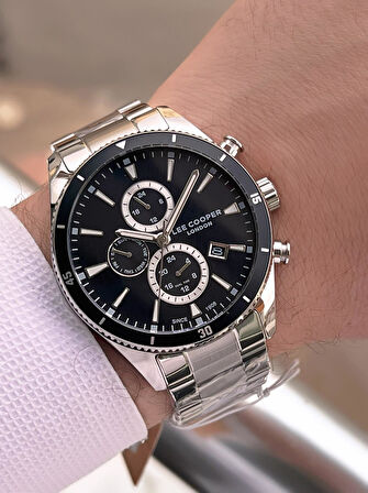 Lee Cooper İtalyan Tasarım Bileklik Hediyeli 2 Yıl Garantili 5 Atm Erkek Kol Saati ELC.08326.350
