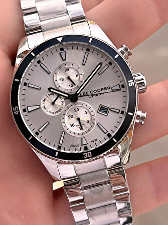 Lee Cooper İtalyan Tasarım Bileklik Hediyeli 2 Yıl Garantili 5 Atm Erkek Kol Saati ELC.08326.330