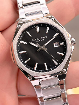 Lee Cooper İtalyan Tasarım Bileklik Hediyeli 2 Yıl Garantili 5 Atm Erkek Kol Saati ELC.08252.350