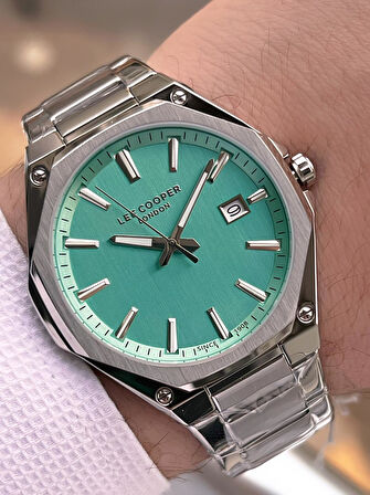 Lee Cooper İtalyan Tasarım Bileklik Hediyeli 2 Yıl Garantili 5 Atm Erkek Kol Saati ELC.08252.300