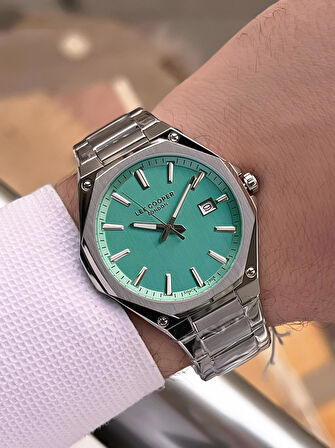 Lee Cooper İtalyan Tasarım Bileklik Hediyeli 2 Yıl Garantili 5 Atm Erkek Kol Saati ELC.08252.300