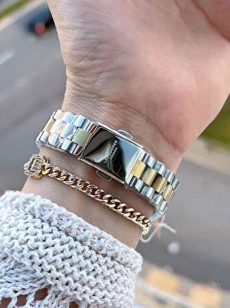 Lee Cooper Çelik Kordonlu 3 Atm Suya Dayanıklı 2 Yıl Garantili Kadın Kol Saati BC.08212.220