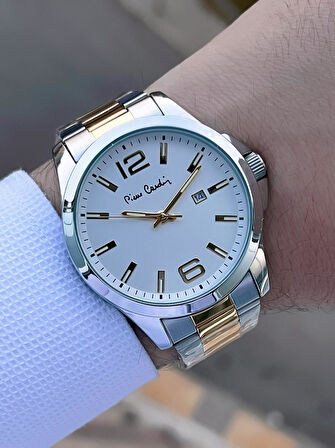 Pierre Cardin Damat Ve Nişan İçin 2 Yıl Garantili 3 Atm Suya Dayanıklı Erkek Kol Saati E.800411F06
