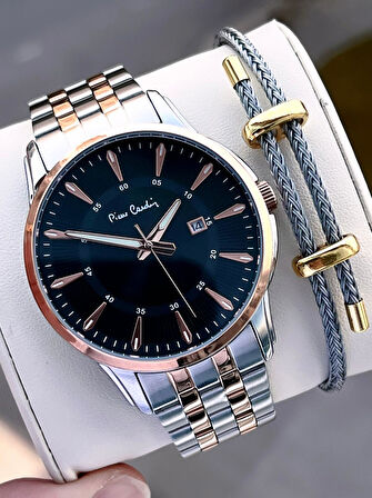 Pierre Cardin Damat Ve Nişan İçin 2 Yıl Garantili 3 Atm Suya Dayanıklı Erkek Kol Saati K.800211F104